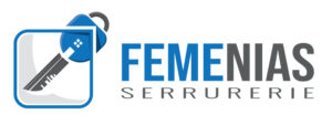 Logo de Femenias Serrurerie redimensionné par Liz à la Ligne