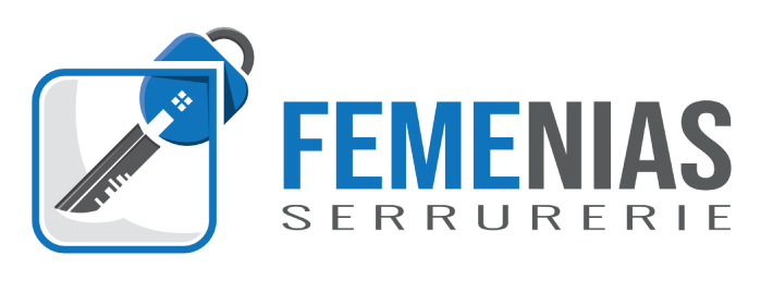 Logotype de Femenias Serrurerie, serrurier dans le Maine-et-Loire (49)